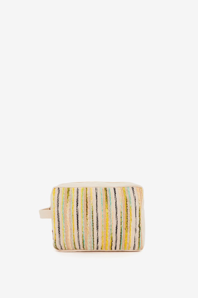 Abbacino Neceser de lona en amarillo Precio ultrabajo