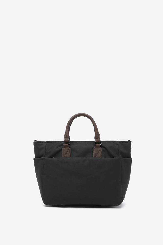 Abbacino Shopper en materiales reciclados negro Devoluciones gratuitas