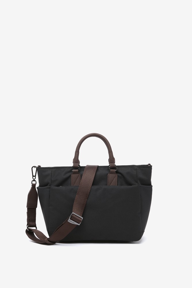 Abbacino Shopper en materiales reciclados negro Devoluciones gratuitas