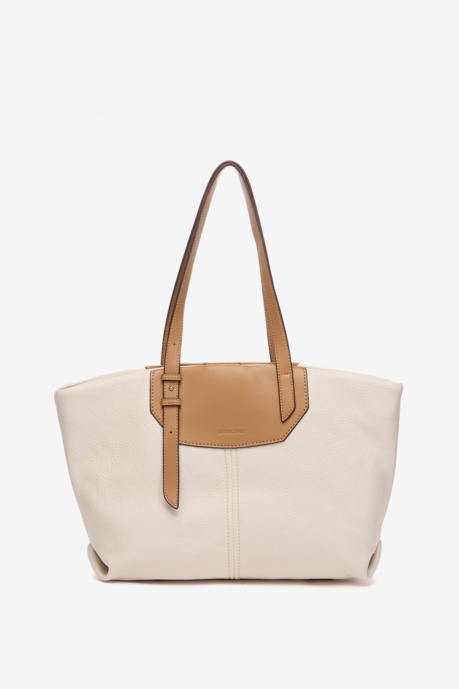 Abbacino Bolso shopper en materiales reciclados beige Mejor oferta
