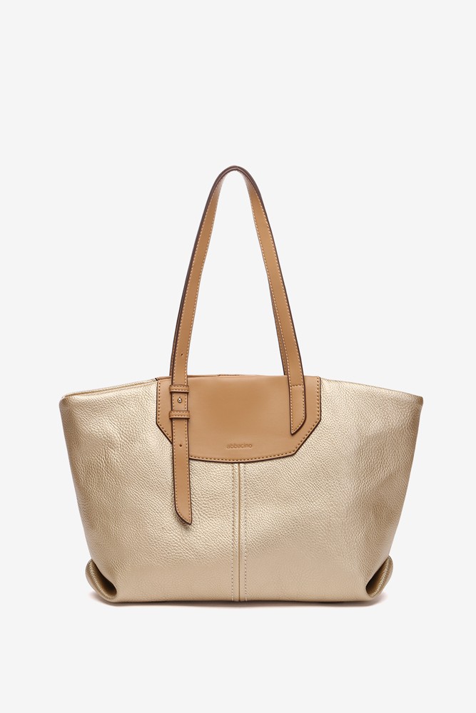 Abbacino Bolso shopper en materiales reciclados dorado Rebajas online