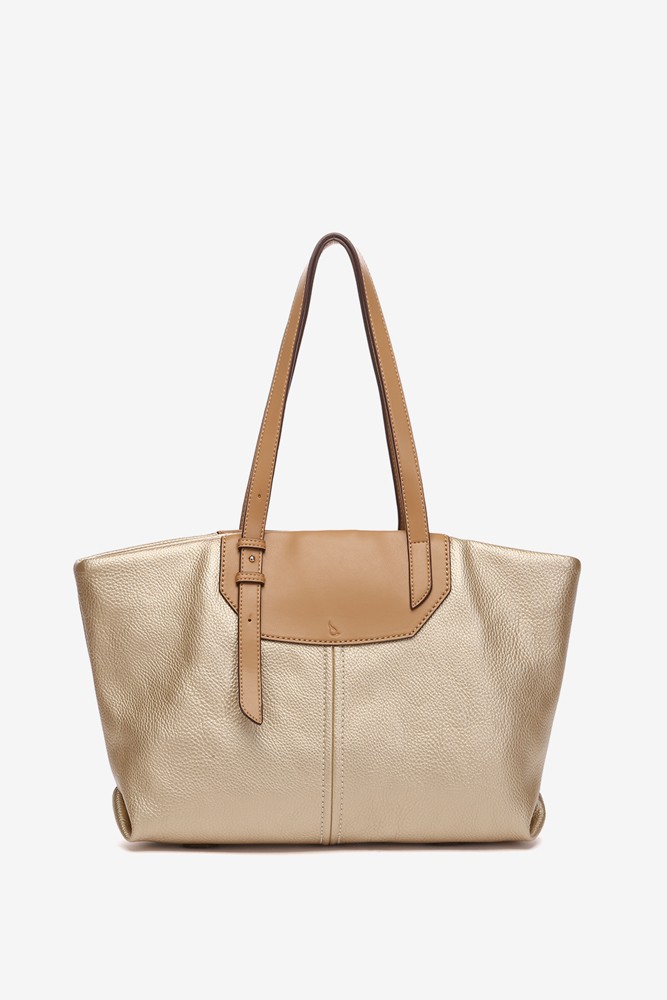 Abbacino Bolso shopper en materiales reciclados dorado Rebajas online