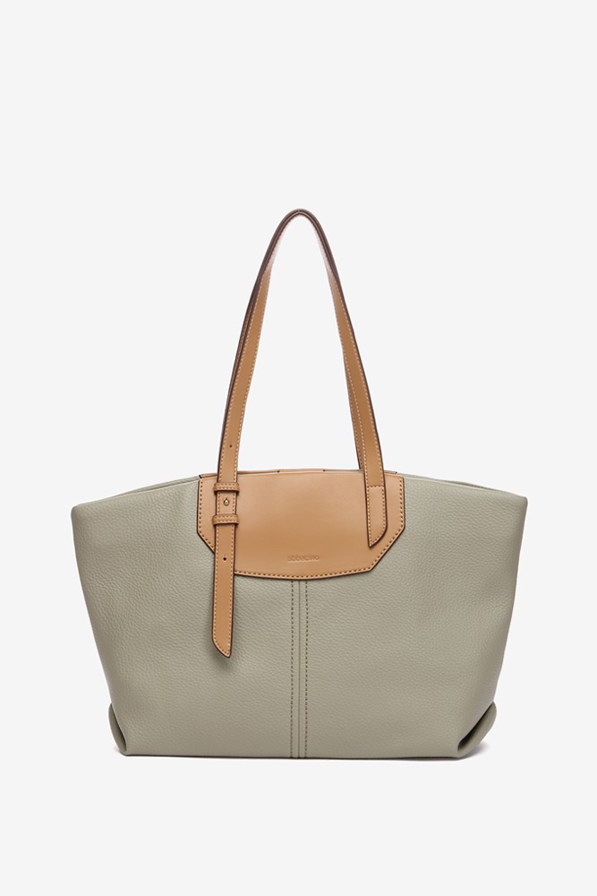 Abbacino Bolso shopper en materiales reciclados verde Rebajas top