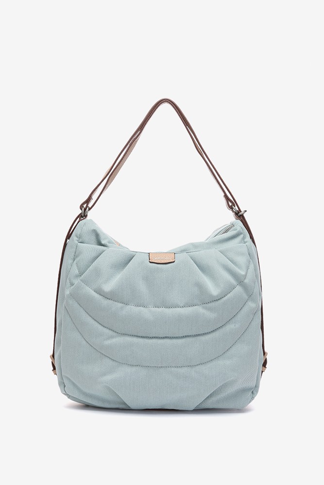 Abbacino Bolso - mochila en materiales reciclados y acolchados azul Envío gratis