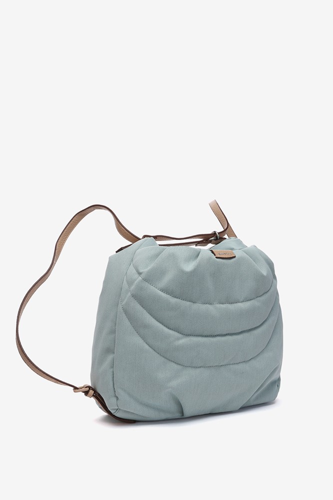 Abbacino Bolso - mochila en materiales reciclados y acolchados azul Envío gratis