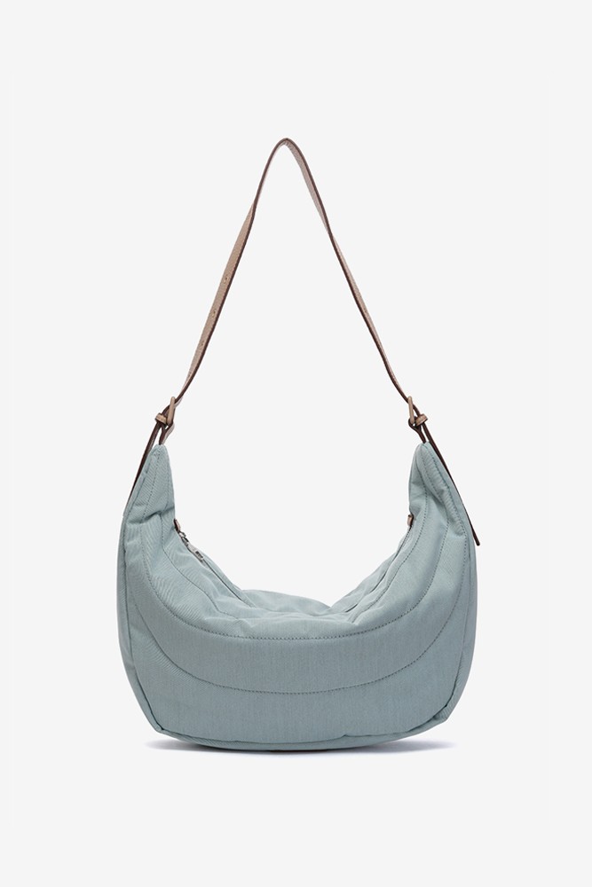 Abbacino Bandolera en materiales reciclados y acolchados azul COMPRAR AHORA