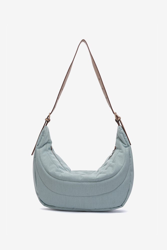 Abbacino Bandolera en materiales reciclados y acolchados azul COMPRAR AHORA