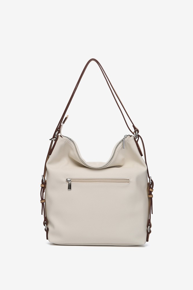Abbacino Bolso - mochila en materiales reciclados beige Último día