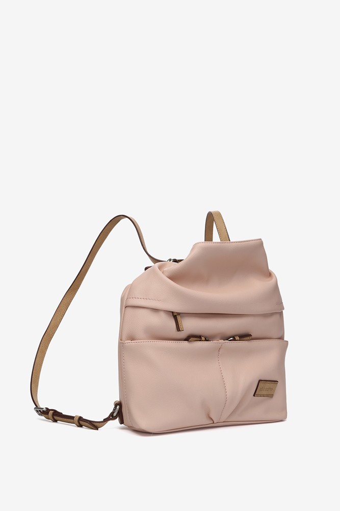 Abbacino Bolso - mochila en materiales reciclados rosa Precio de fábrica
