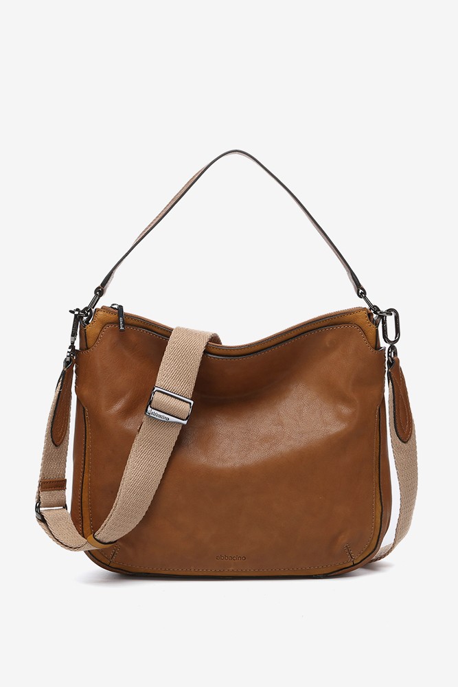 Abbacino Bolso de hombro en piel cognac Superdescuento