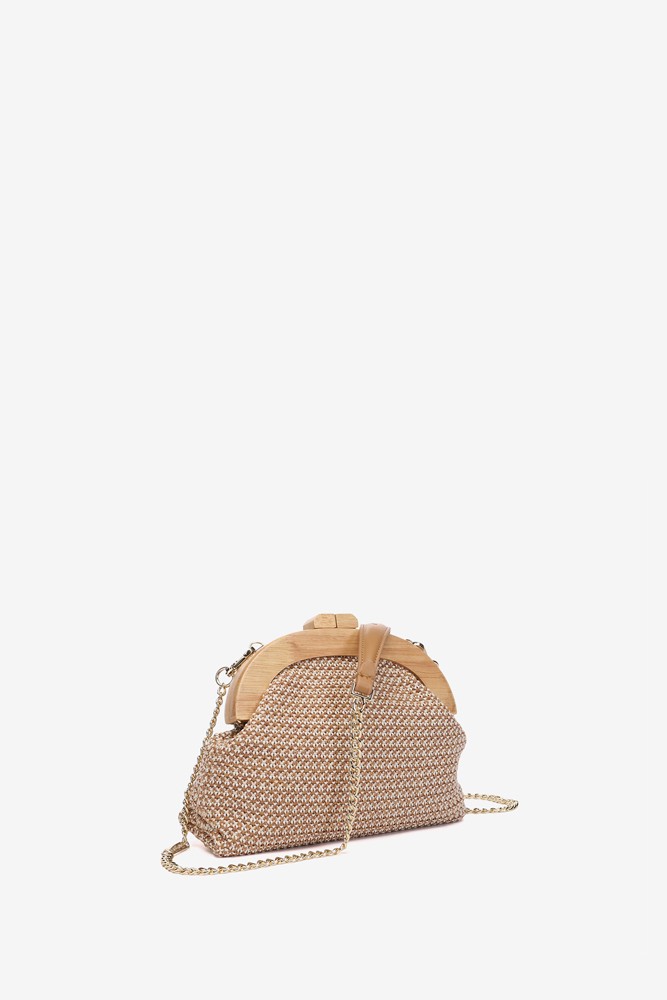 Abbacino Clutch de fiesta en beige