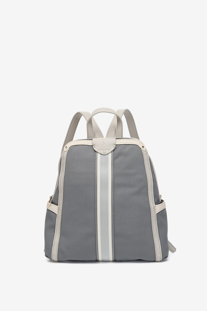 Abbacino Mochila en materiales reciclados gris Limitado a 3 días