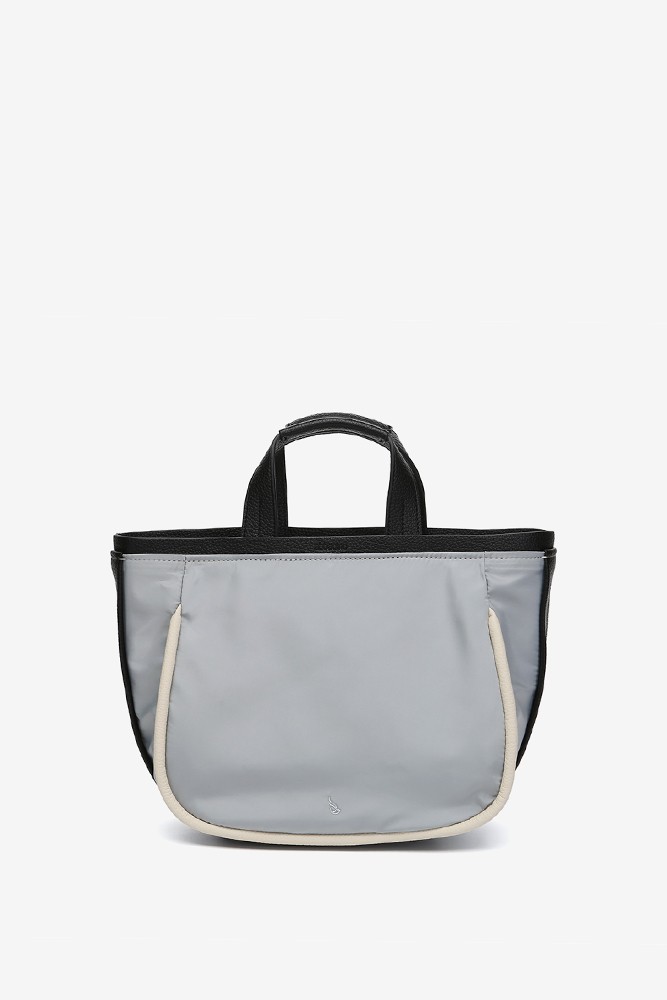 Abbacino Bolso shopper en materiales reciclados gris En oferta