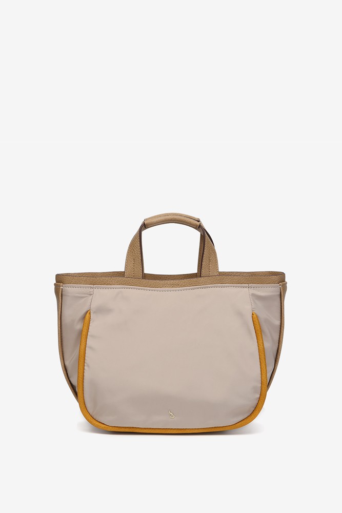 Abbacino Bolso shopper en materiales reciclados beige Libre de impuestos