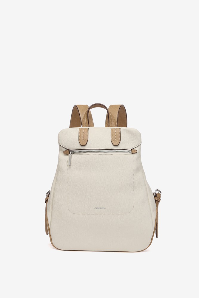 Abbacino Mochila en materiales reciclados beige Ofertas de temporada