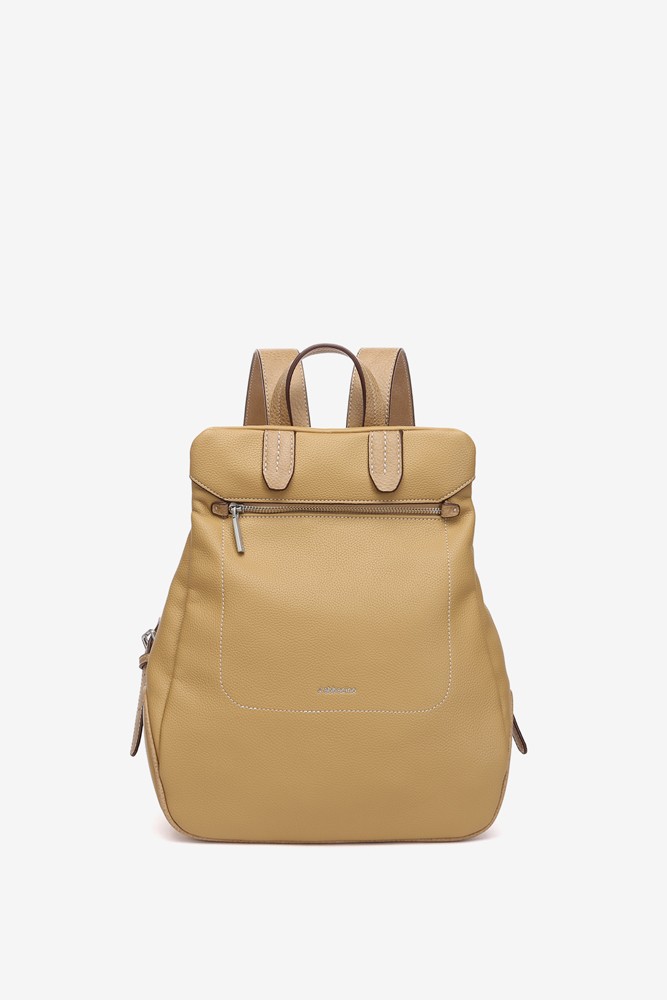 Abbacino Mochila en materiales reciclados camel Ofertas especiales
