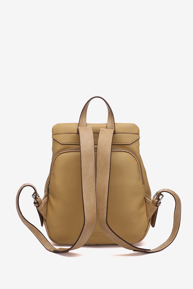 Abbacino Mochila en materiales reciclados camel Ofertas especiales