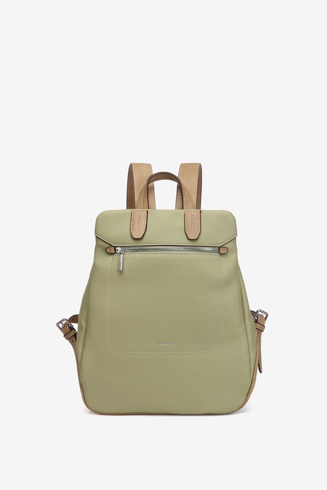 Abbacino Mochila en materiales reciclados verde Grandes ahorros