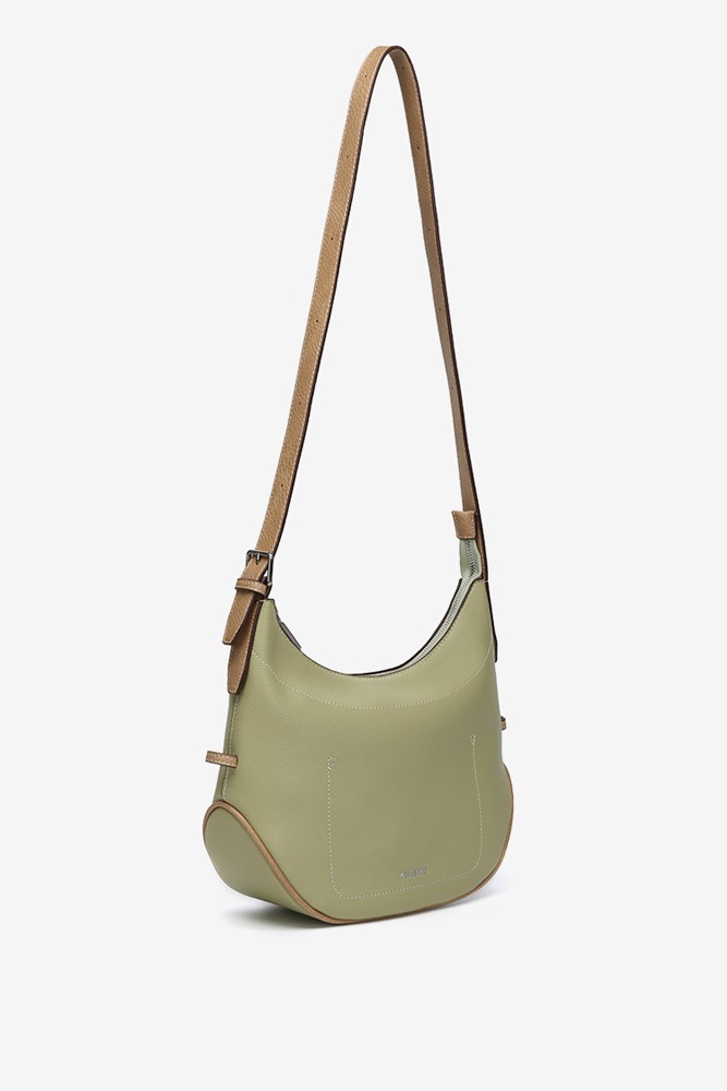 Abbacino Bolso de hombro en materiales reciclados verde Devoluciones gratuitas