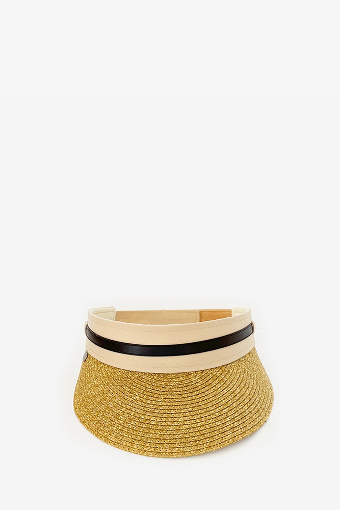Abbacino Visera de mujer en beige y blanco Mejor oferta