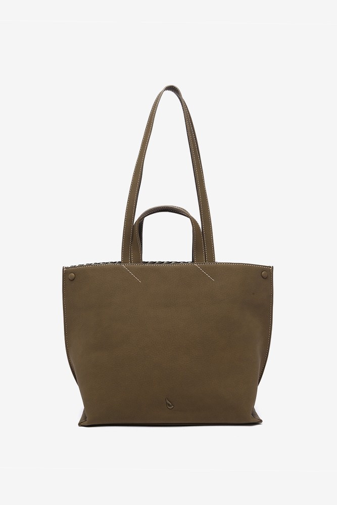 Abbacino Bolso shopper en materiales reciclados verde Últimos 3 días