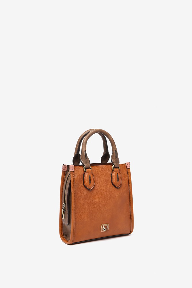 Abbacino Bolso de mano pequeño en cognac Últimos 2 días