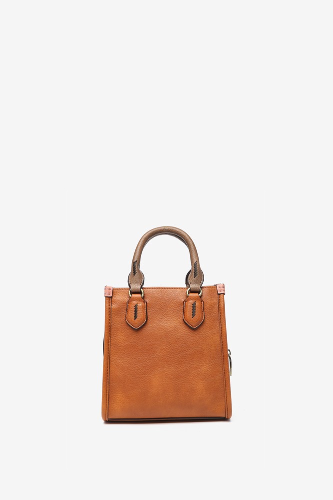 Abbacino Bolso de mano pequeño en cognac Últimos 2 días
