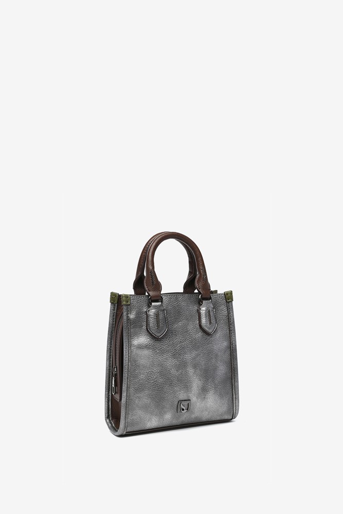 Abbacino Bolso de mano pequeño en plateado