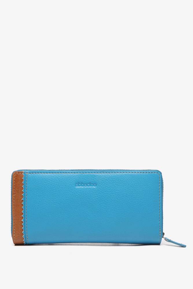 Abbacino Cartera grande de piel en azul Grandes ahorros