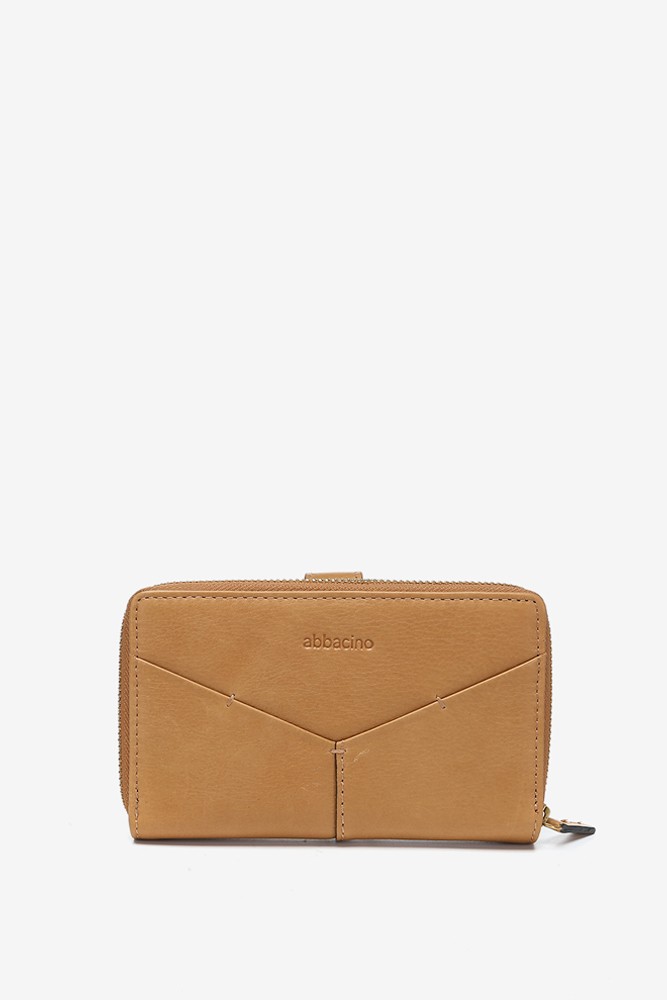 Abbacino Cartera mediana en piel cognac Tienda