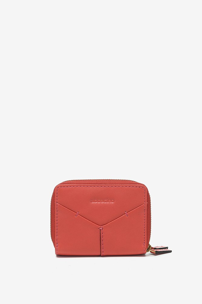 Abbacino Cartera pequeña en piel coral Envío gratis