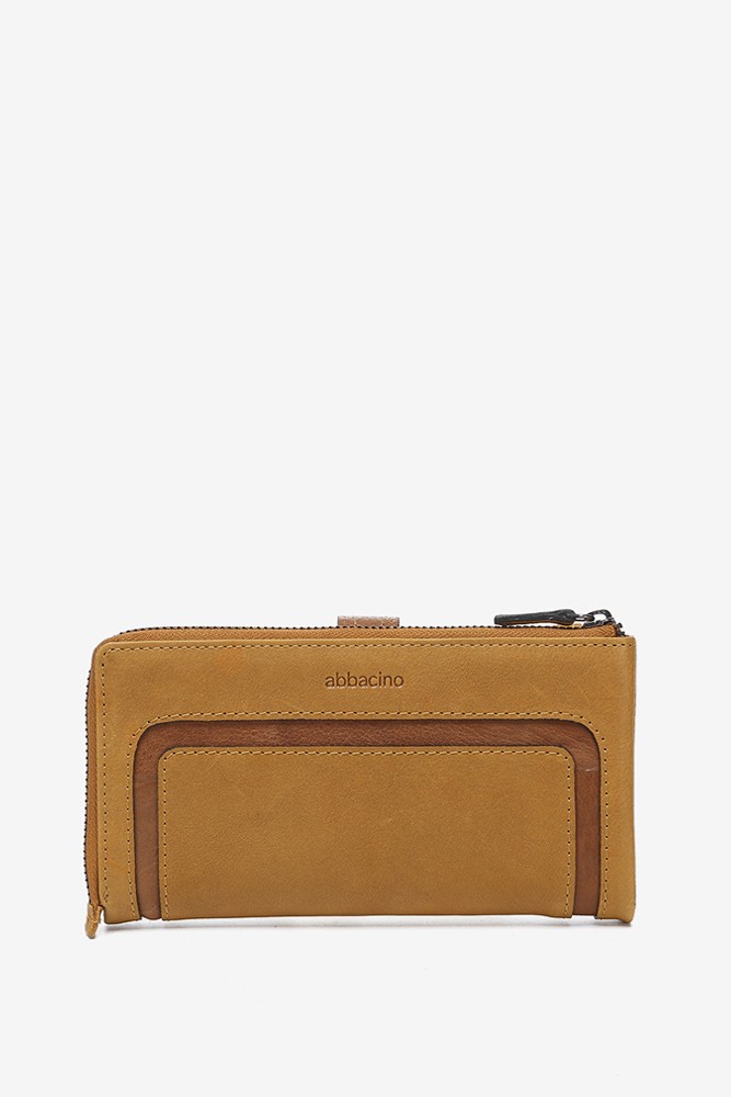 Abbacino Cartera grande en piel ámbar COMPRAR AHORA