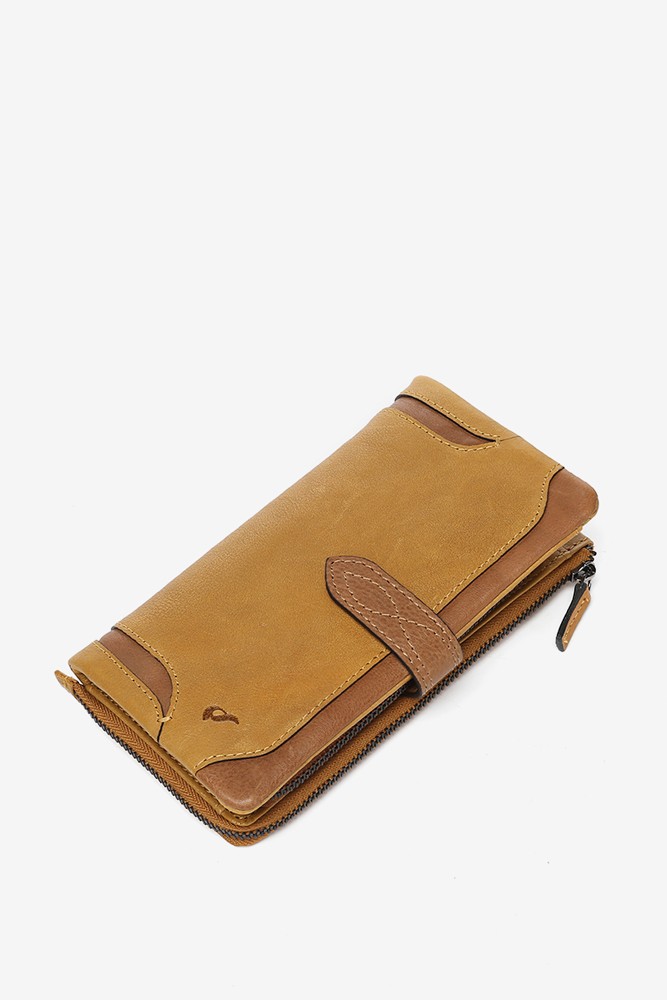 Abbacino Cartera grande en piel ámbar COMPRAR AHORA