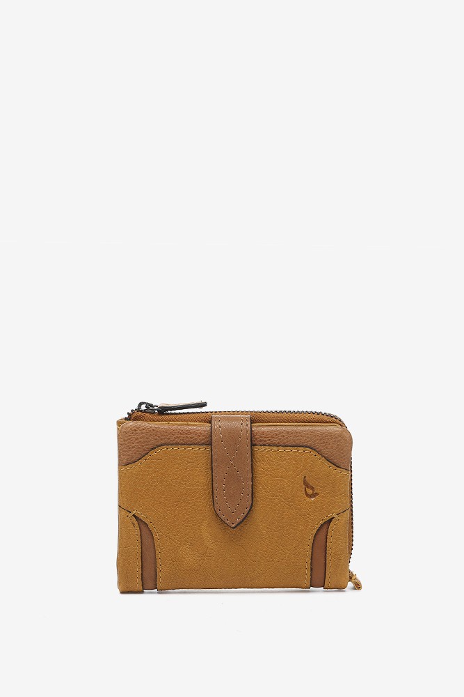 Abbacino Cartera pequeña en piel ámbar Solo hoy