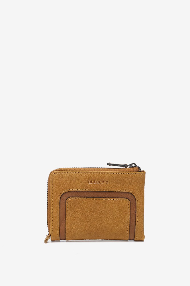 Abbacino Cartera pequeña en piel ámbar Solo hoy