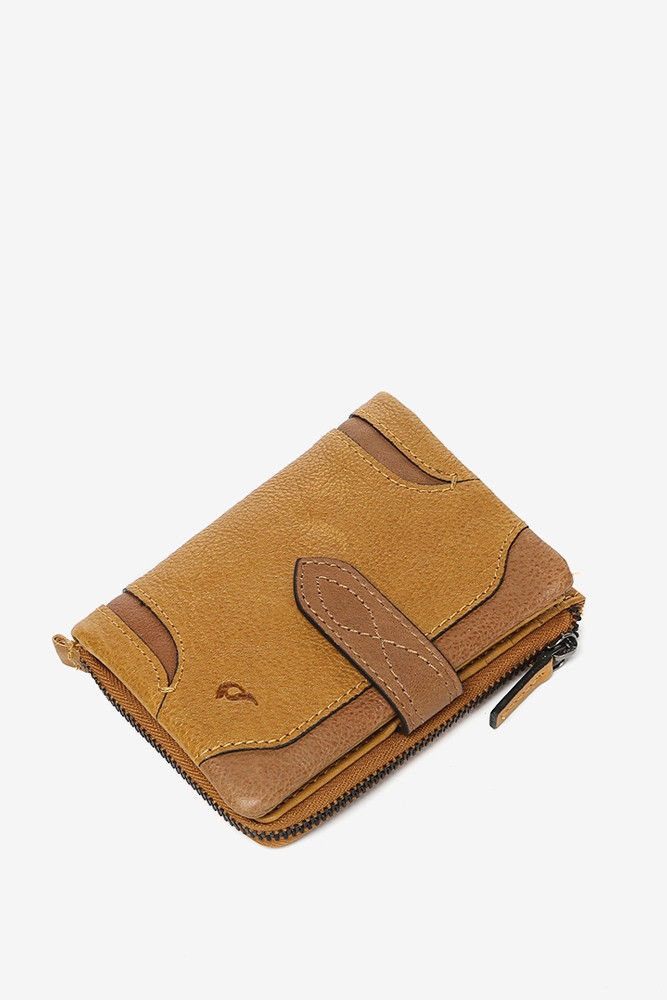 Abbacino Cartera pequeña en piel ámbar Solo hoy