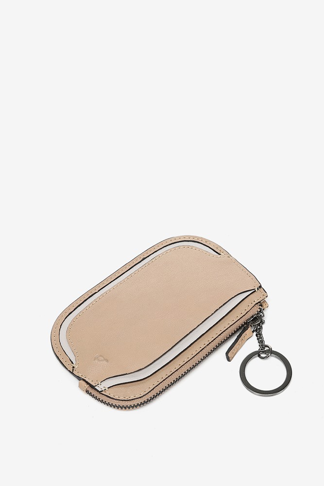 Abbacino Tarjetero en piel camel Promoción trimestral