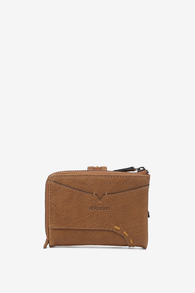 Abbacino Cartera pequeña en piel cognac Precios de Black Friday