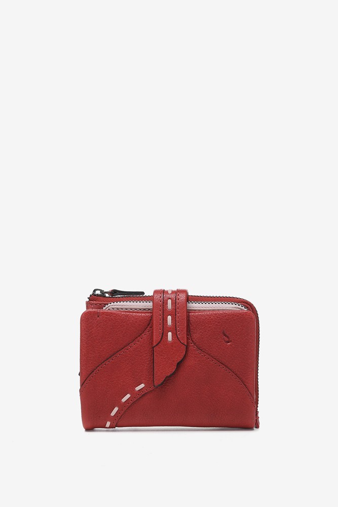 Abbacino Cartera pequeña en piel roja En oferta