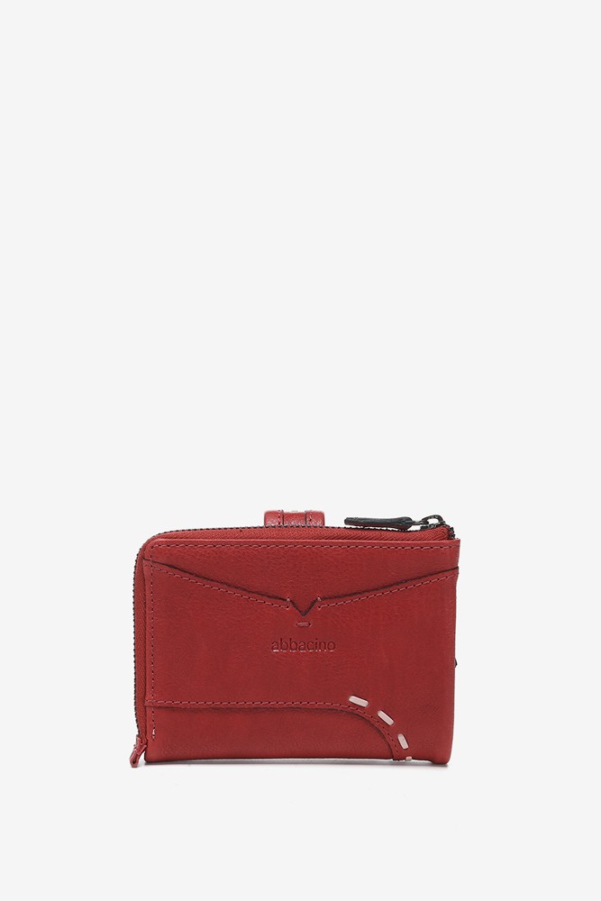 Abbacino Cartera pequeña en piel roja En oferta