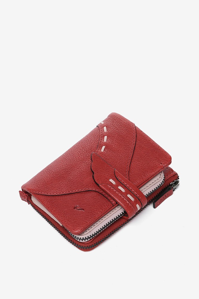 Abbacino Cartera pequeña en piel roja En oferta