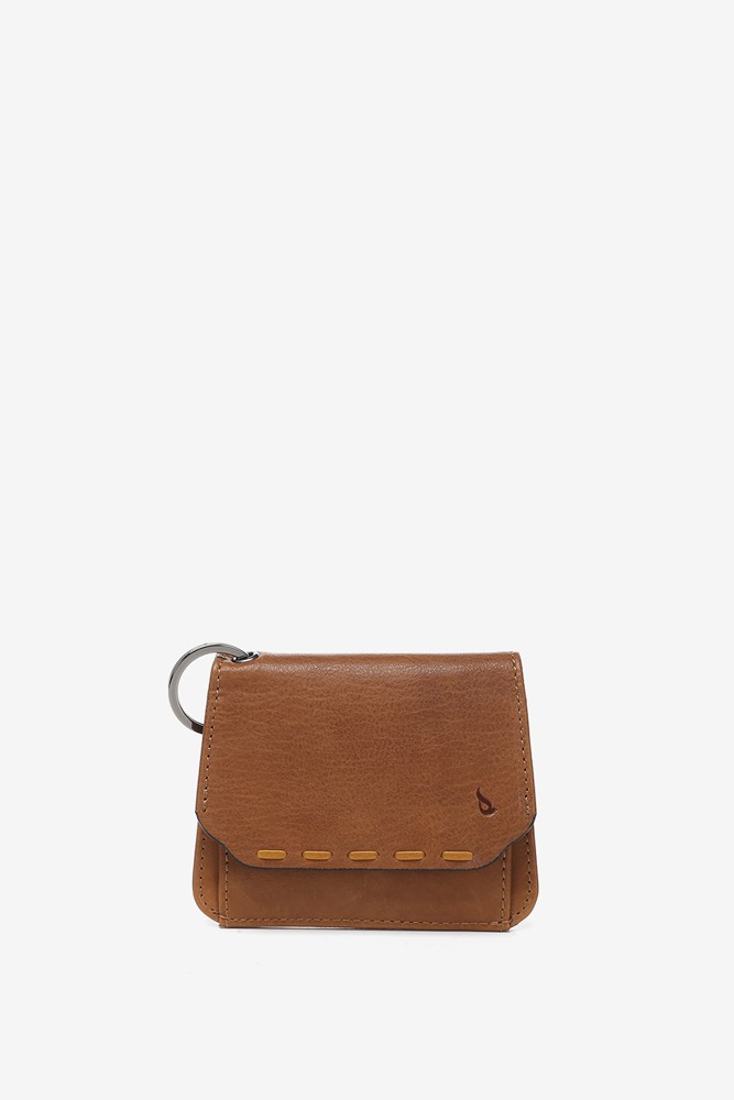 Abbacino Monedero en piel cognac Oferta exclusiva
