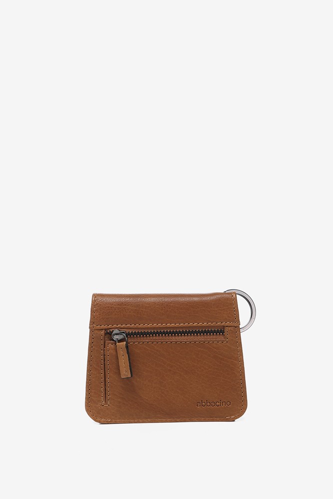 Abbacino Monedero en piel cognac Oferta exclusiva
