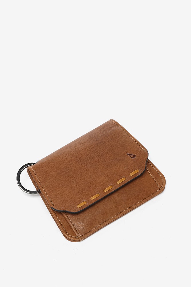 Abbacino Monedero en piel cognac Oferta exclusiva