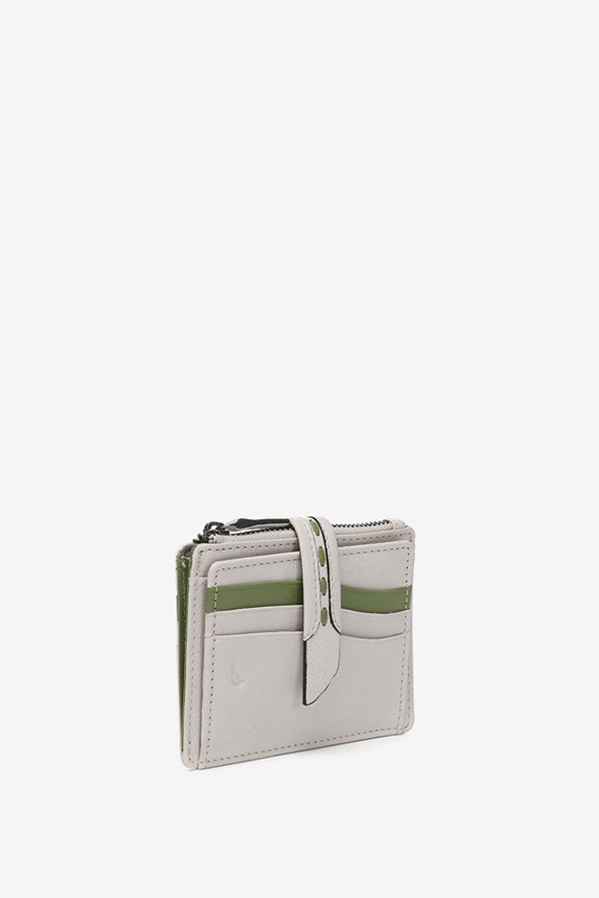 Abbacino Tarjetero en piel beige Ofertas de temporada