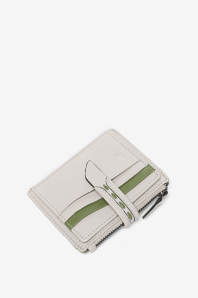 Abbacino Tarjetero en piel beige Ofertas de temporada