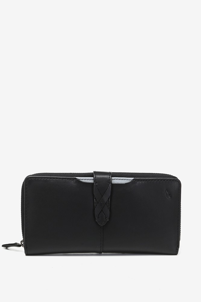 Abbacino Cartera grande en piel negra Rebajas de fin de temporada