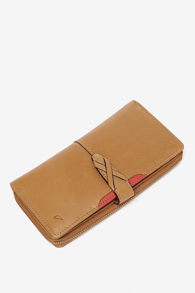 Abbacino Cartera grande en piel cognac Precio ultrabajo
