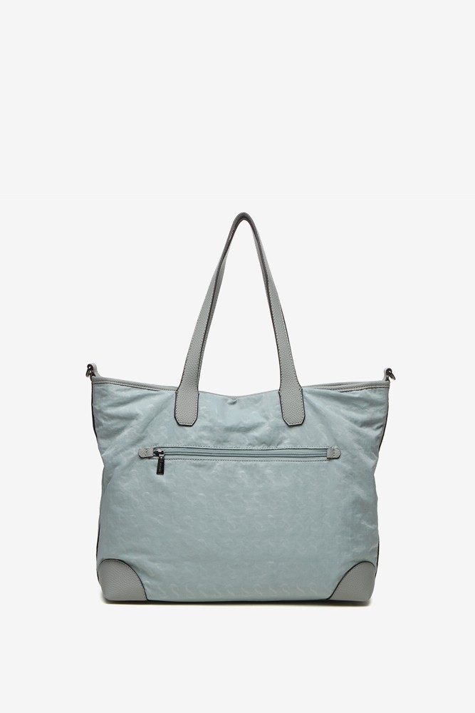 Abbacino Bolso shopper de mujer en nylon azul Rebajas baratas