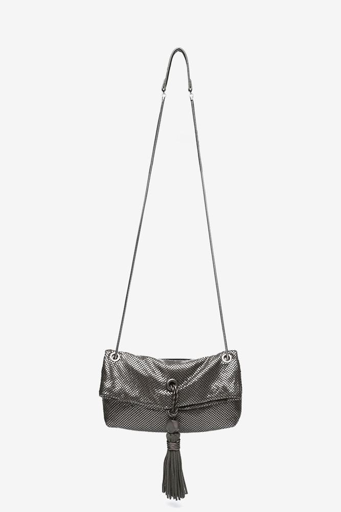 Abbacino Bolso de fiesta en malla metálica plata Rebajas online